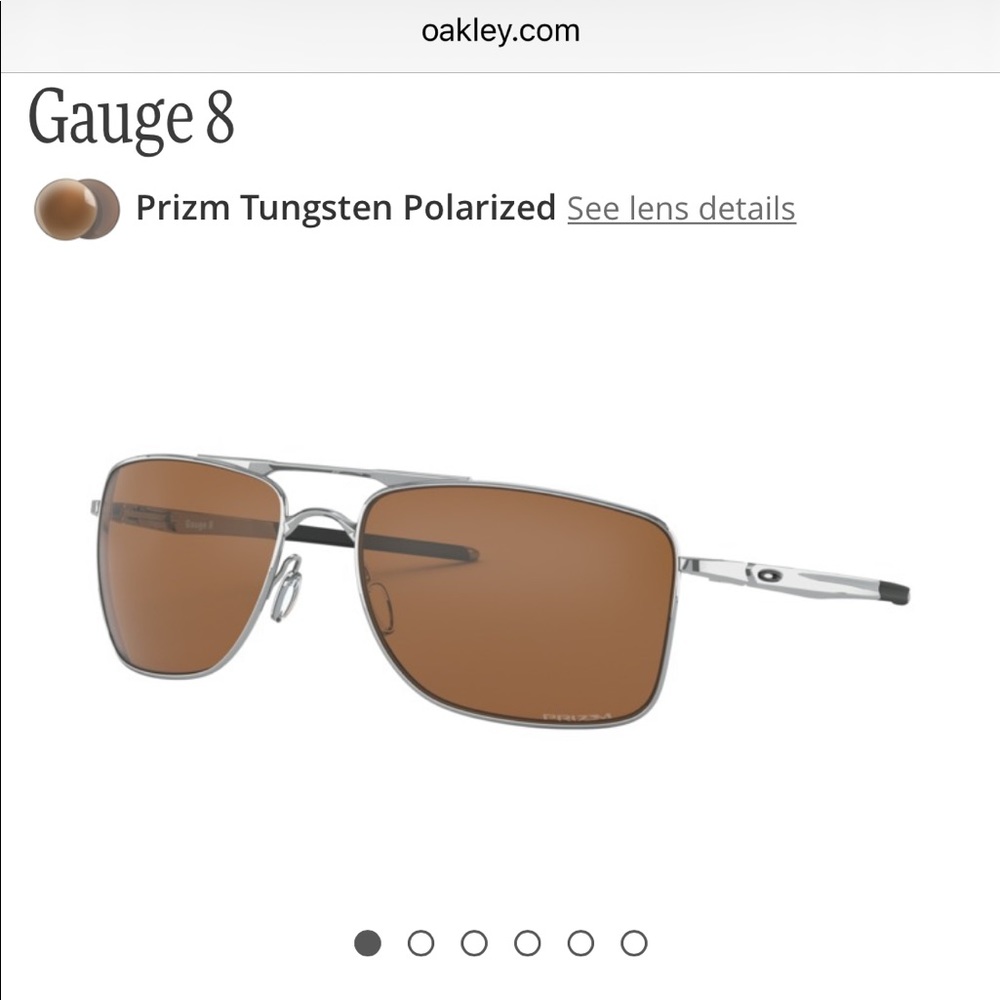 Oakley Gauge 8 Tungsten Prism Polarized sunglasses